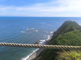 Vistas desde la ermita situada cerca del camping