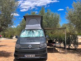 This was betty the campervan making herself at home