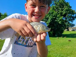 My youngest first catch