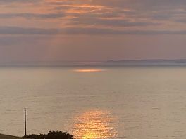 Sunset, hope cove