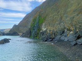 Tresaith waterfalls