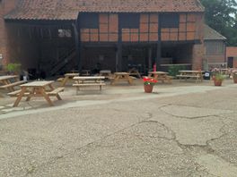 Outside bar area