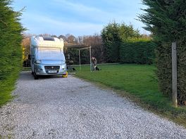 Large grass and hard standing pitch