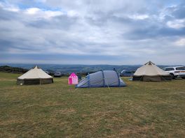 My tent and campsite