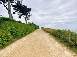 Coat path stroll