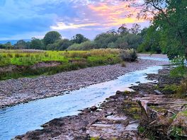 River walk along campsite