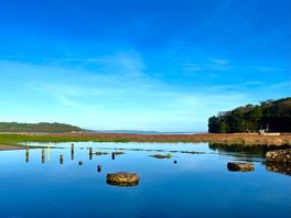 Laugharne- high tide