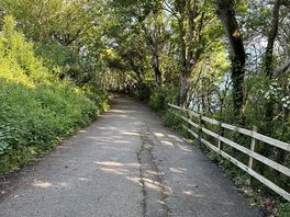 Lane to cei bach beach