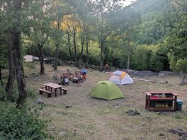 Peaceful and private camping