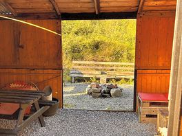 Undercover bbq area