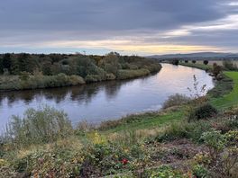 Local river that the border between england and scotland follows.