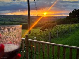 Evening sunset view