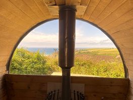 View from the sauna