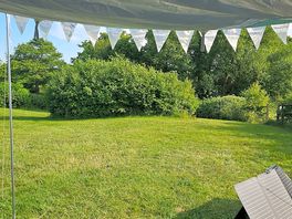 View from awning