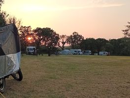 Sunset at crossways