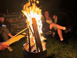 Free campfire pits, we enjoyed a lush fire and some evening drinks :)