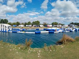 The aqua park was a clear favourite with our children