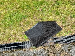 We used our floormat, to get unstuck; it is still there in the woods.
