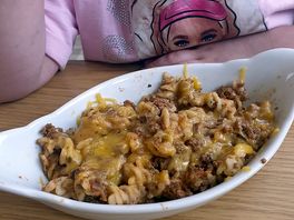 Child spag bol ordered by grandaughter