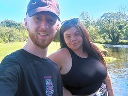 By the amazing stream.