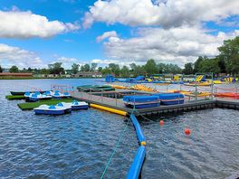 Fun on the lake..also sauna and dip pool.canoe pedaloe wild swim.assult course