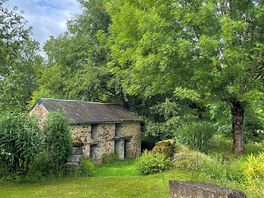 A charming barn on the site