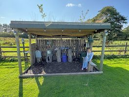 Cooking and washing area