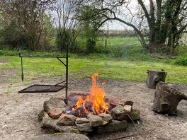 The fire pit