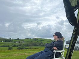 View from tent
