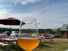 Craft cider available at the tap room