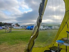View from our tent
