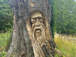 Lovely wood carving