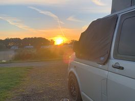 Sun rise from my vsn