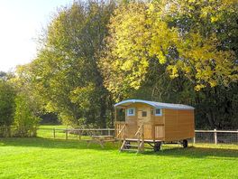 Shepherd's hut exterior