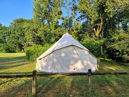 Jack Bell tent exterior