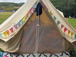 Glamping tent