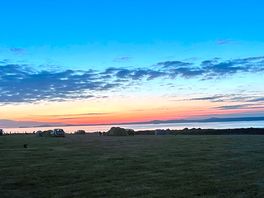 View from camping place