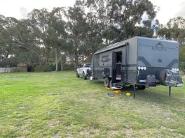 Space for large trailers