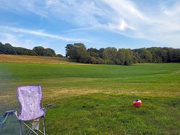 Side view from our tent!