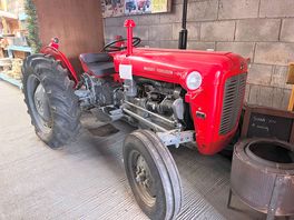 Vintage working tractor