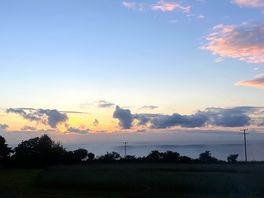 Views from the camping pitch.