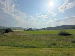 Views from the field near lodges