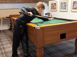 Games room on camp