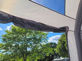 View from awning