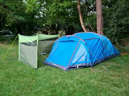 Our set-up - mindful not to photograph other units