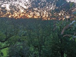 Sunset from near pitch 19