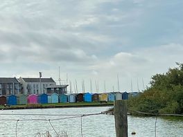Beach huts