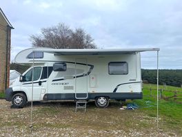 Gravel pitch due to bad weather.