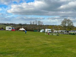 View from our pitch