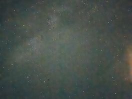 Stars at night were beautiful